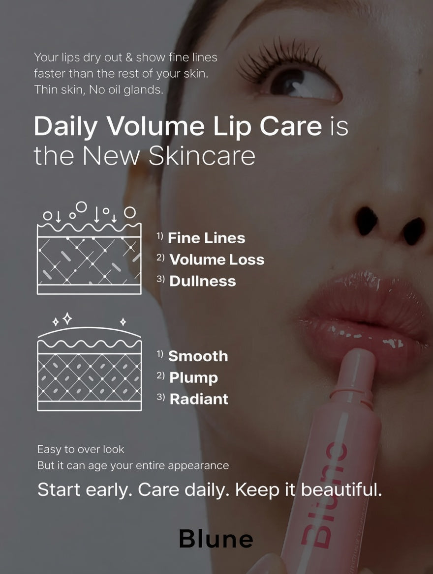 Skincare-Grade LIP CARE with 5 PEPTIDES
